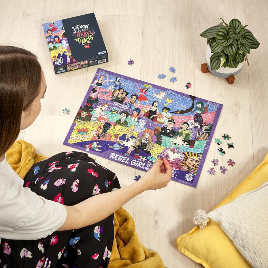 Jigsaw Puzzle for Rebel Girls 500pc Lifestyle